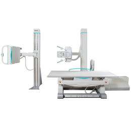 Цифровой рентгеновский аппарат "ЭЛЕКТРОН" на два рабочих места со стационарным столом