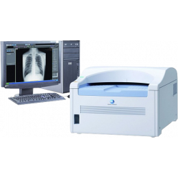 Ветеринарная система оцифровки рентген-снимков Konica Minolta CR Regius Sigma II