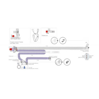 Дыхательный контур AMVC1775/115 Дыхательный контур AMVC1775/115