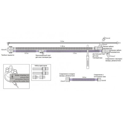 Дыхательный контур AMVC1775/157 Дыхательный контур AMVC1775/157